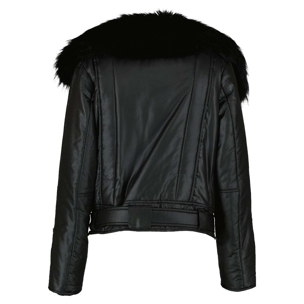 Gucci Black Jacket (IT 44 / EU 38) with fur collar. Shop at Labellov.