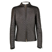 Gucci By Tom Ford Quilted Leather Jacket - Size IT42