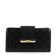 Achetez un authentique portefeuille Gucci en noir d'occasion au juste prix.