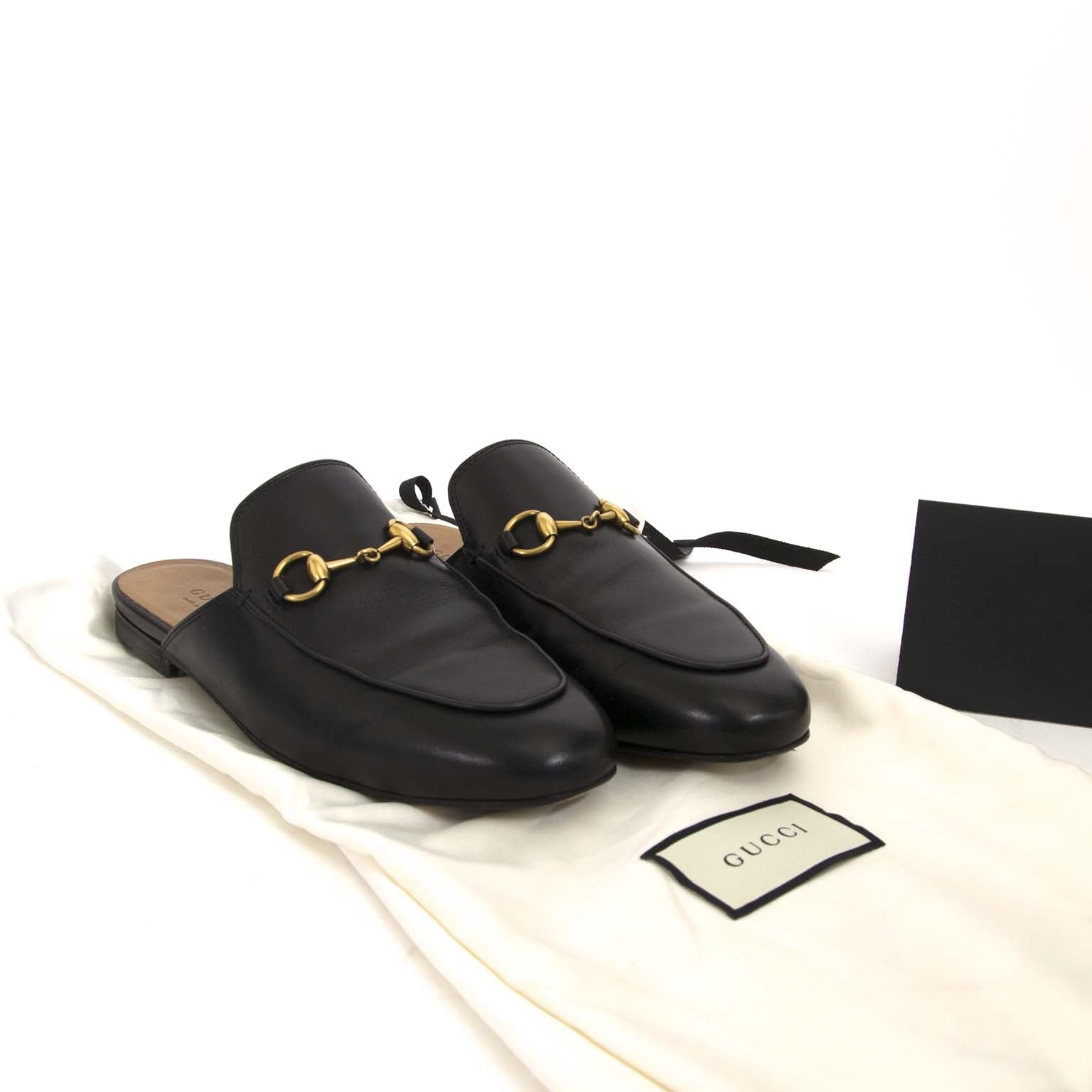 Mocassins Gucci noirs - Taille 37