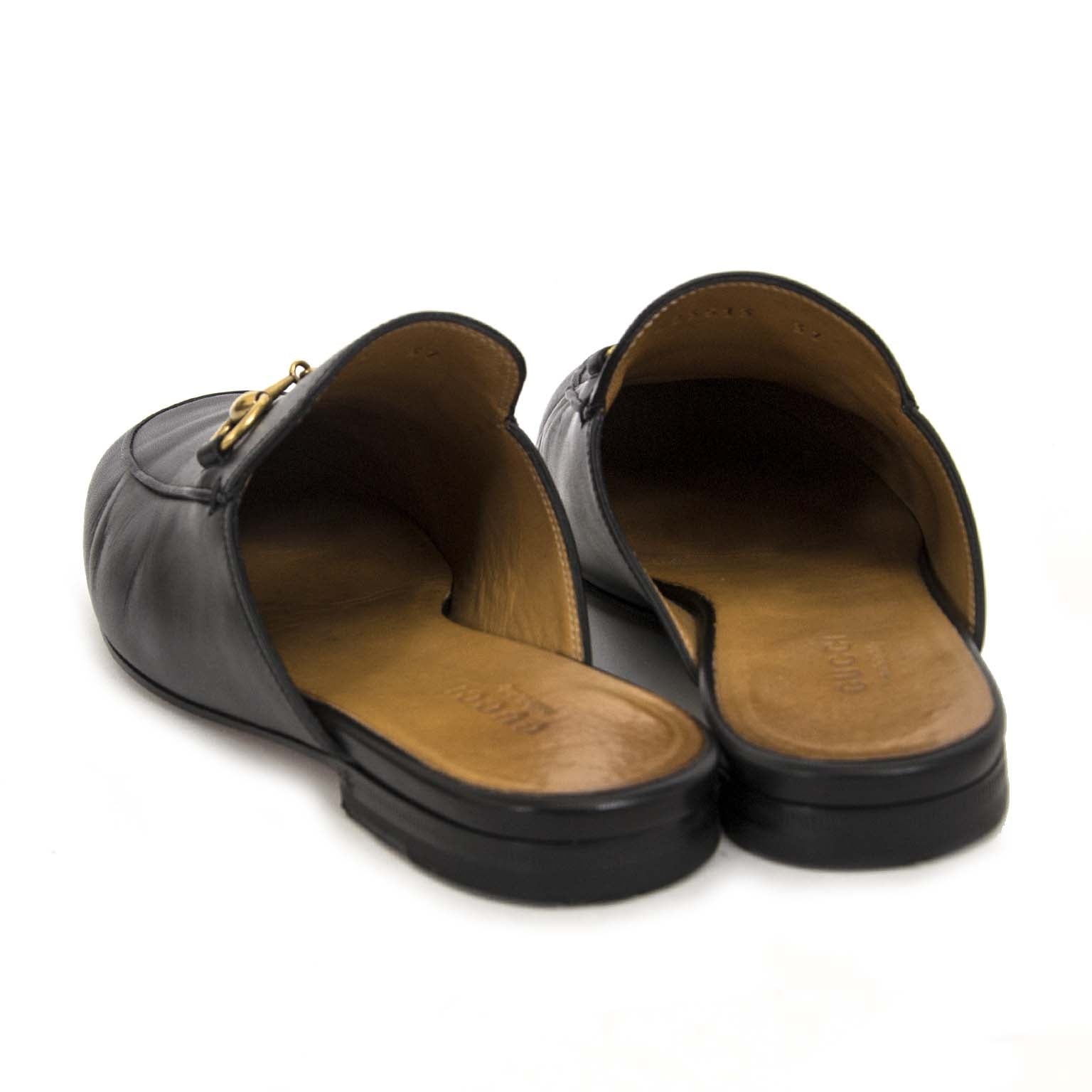 Mocassins Gucci noirs - Taille 37