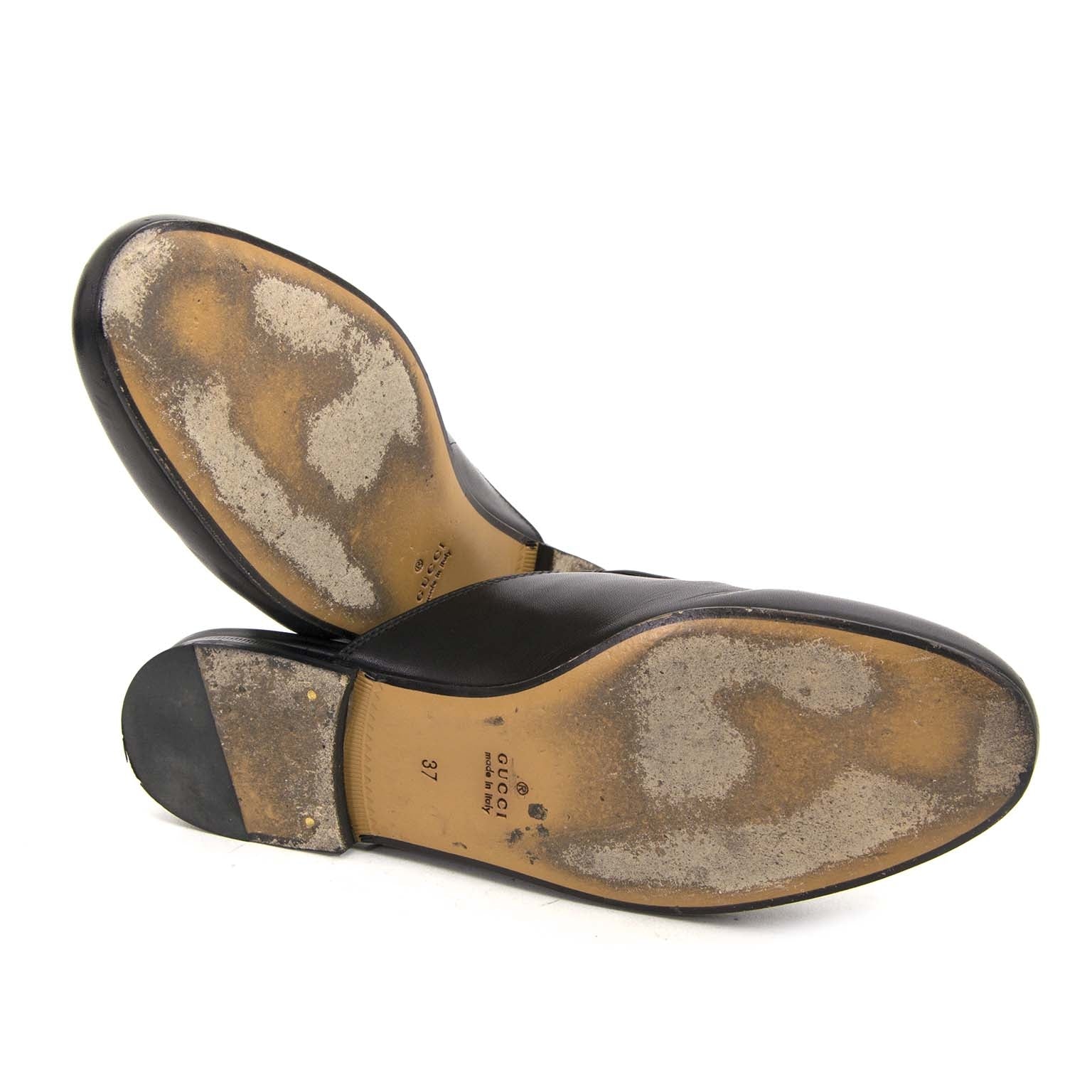 Mocassins Gucci noirs - Taille 37