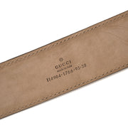 Gucci Green Logo Belt - size 95