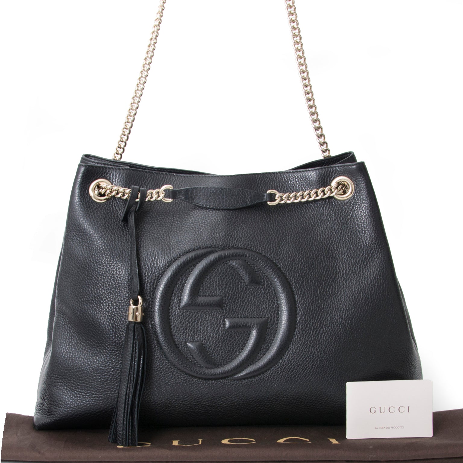 Buy authentic Gucci Soho Bag at the right price at LabelLOV vintage webshop. Luxe, vintage, fashion. Safe and secure online shopping. Antwerp, Belgium.