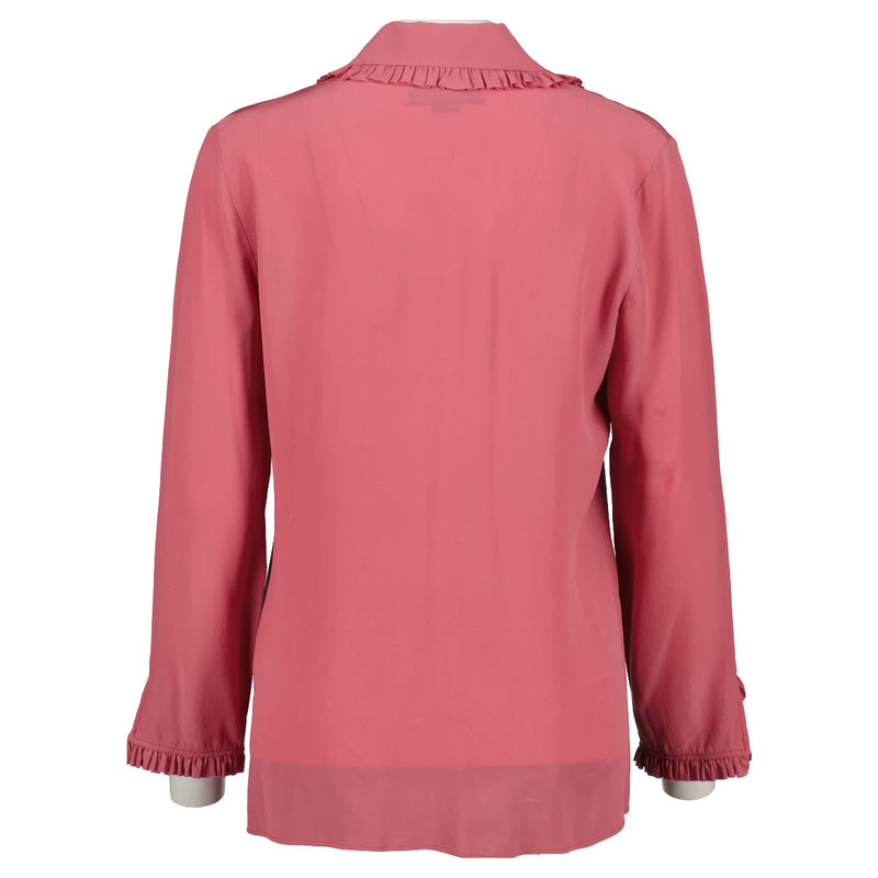 Shop 100% authentic Gucci Pink Silk Shirt at Labellov.com.