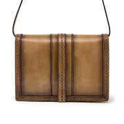 Acheter secure en ligne Gucci Duilio Brogue en cuir sac a main