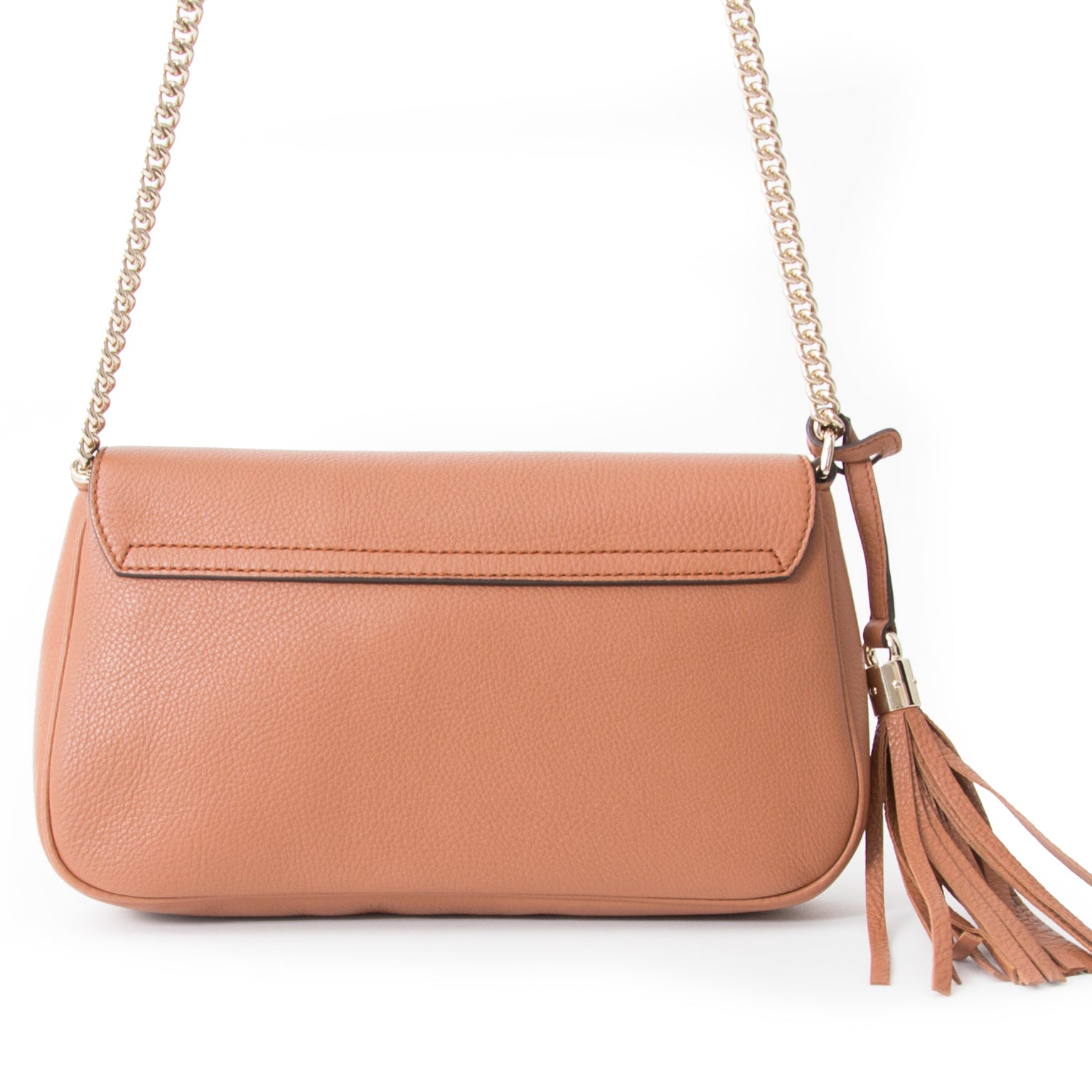 Authentieke Gucci Soho Cognac schouldertas voor de juiste prijs bij LabelLOV vintage webshop. Veilig online winkelen. Luxe, vintage, mode. Antwerpen, België