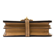 Gucci Duilio Brogue Leather Shoulder Bag in brand new condition for the best price with worldwide shipping available on Labellov