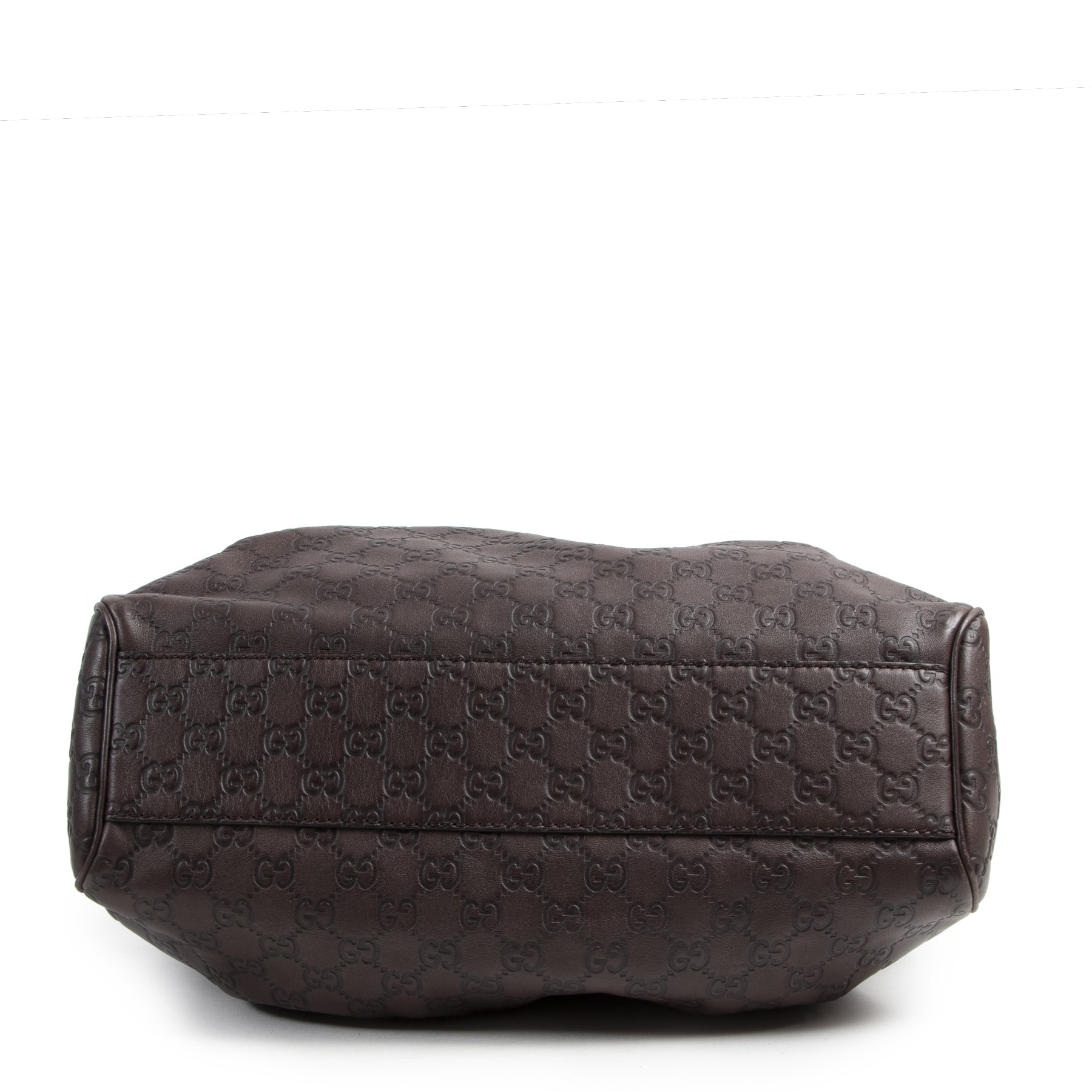 Gucci Brown Guccissima Leather Sukey Tote Bag