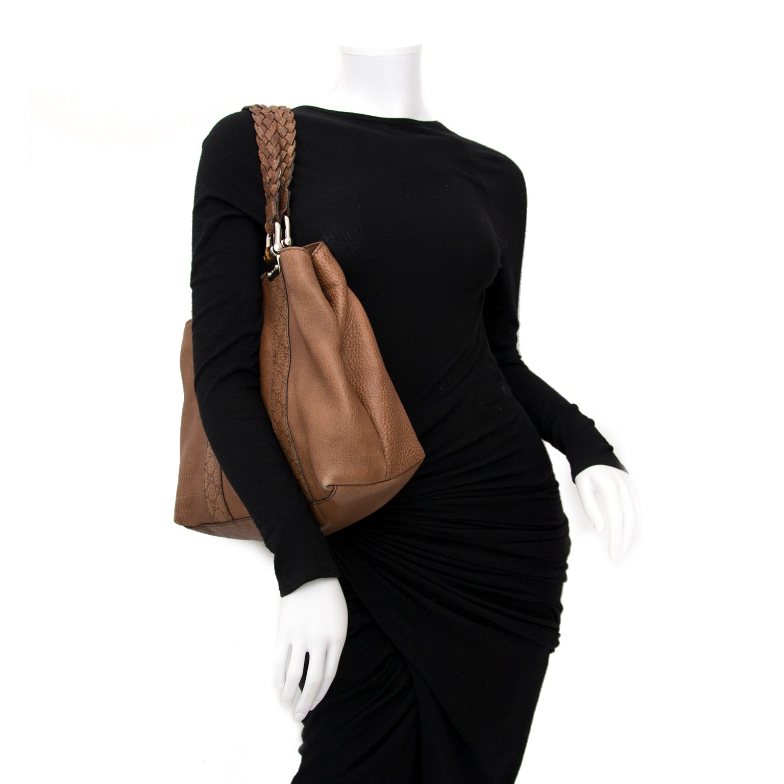koop veilig online aan de beste prijs ju tweedehands Gucci Brown GG Shopper