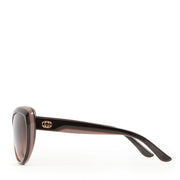 Gucci Brown Cateye Sunglasses