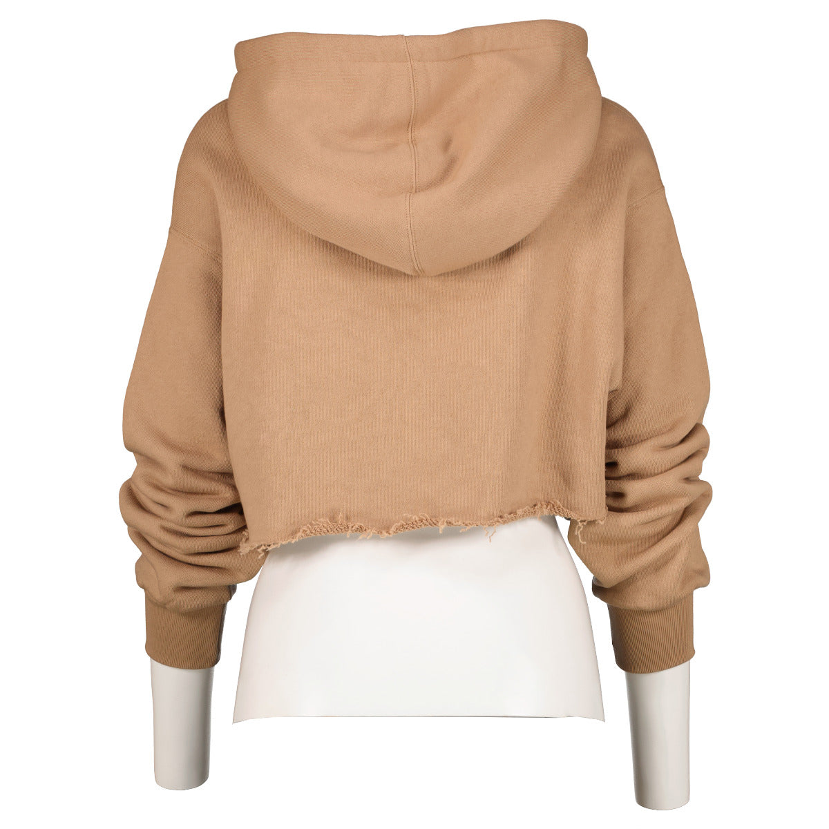 Gucci x Adidas Camel Katoenen Cropped Trui - maat XXS
