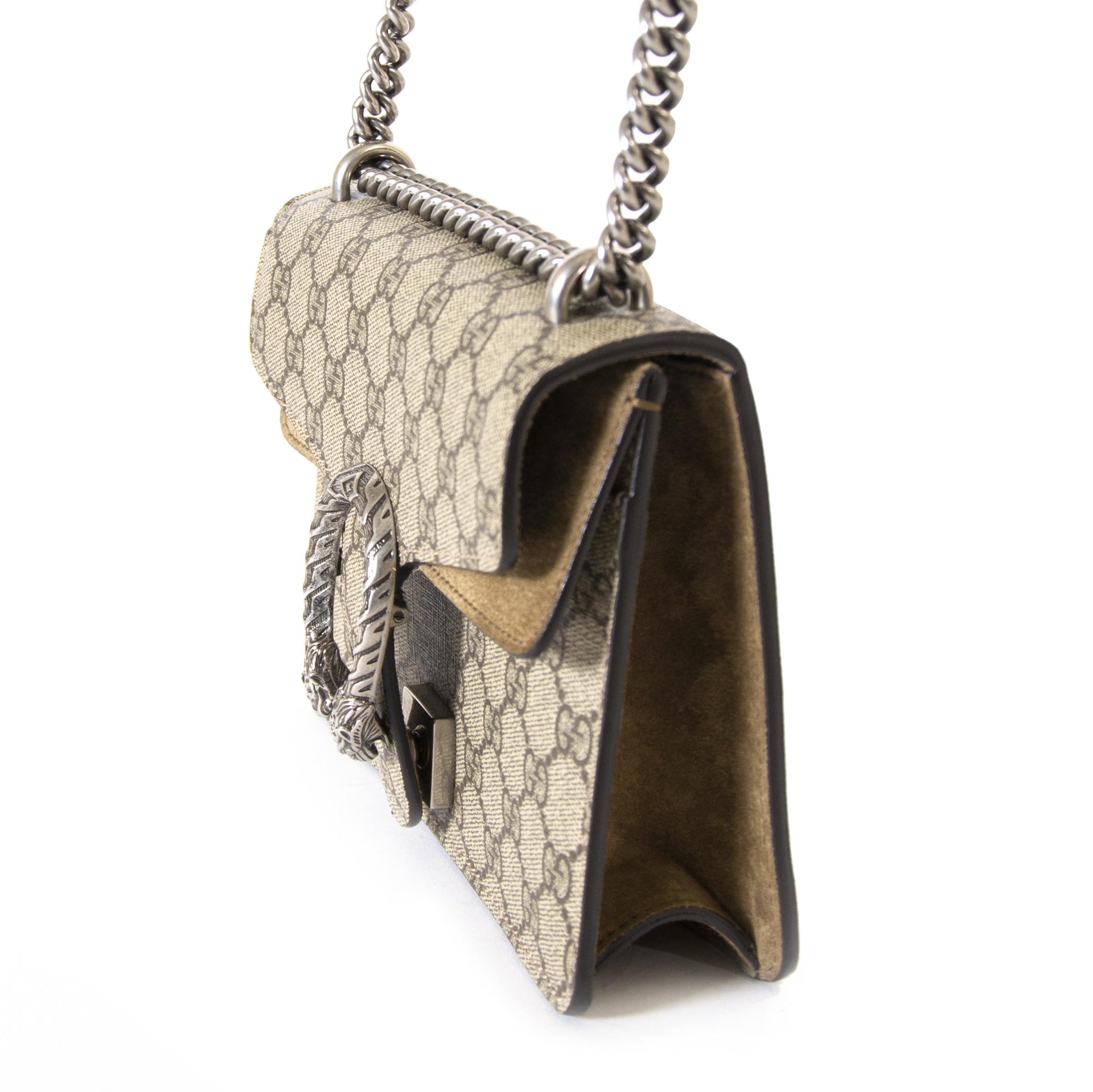 Gucci Dionysus GG Supreme Mini tas nu te koop bij labellov vintage mode webshop belgië