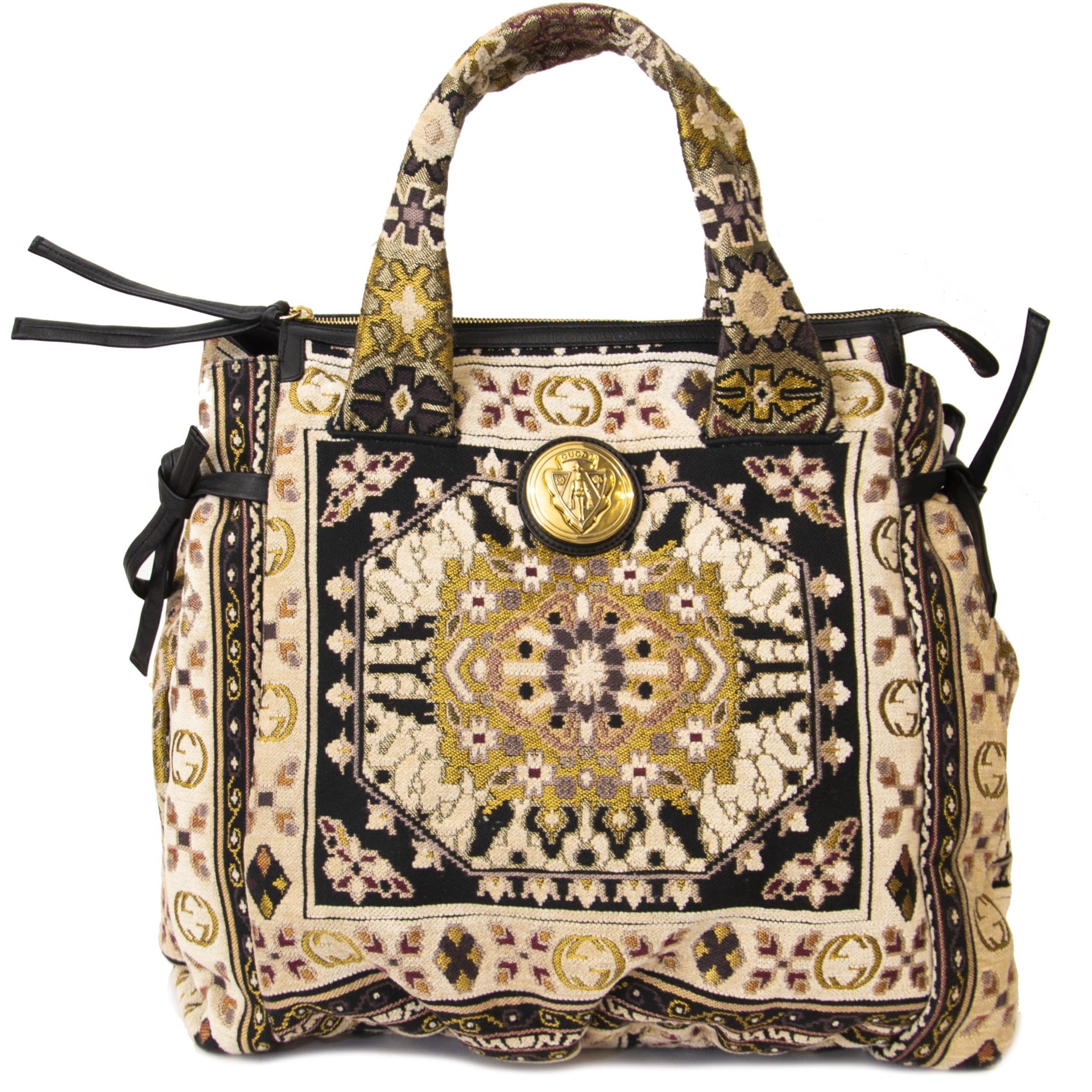 Gucci Tapestry Large Hysteria Tote Bag for the best price at Labellov