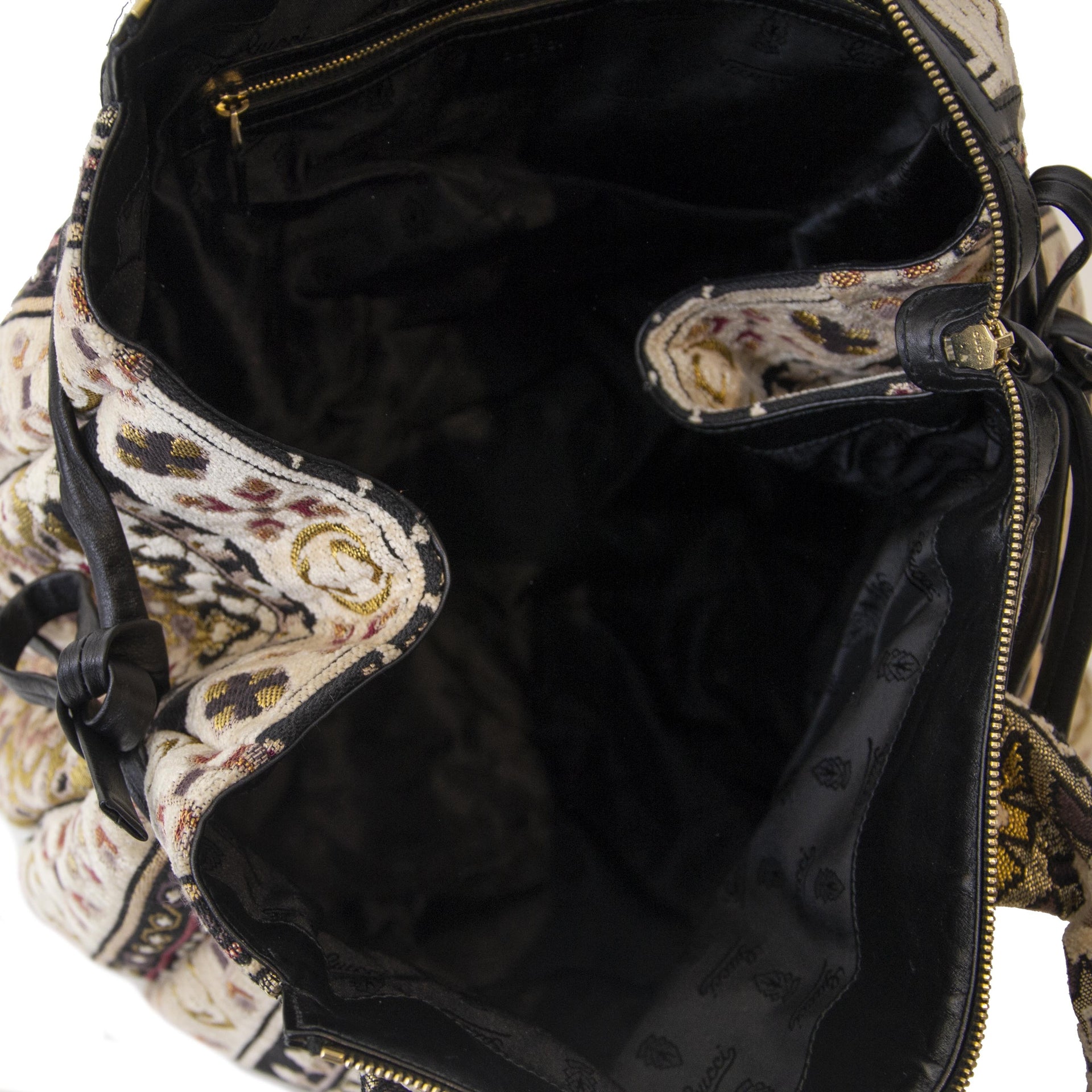 Gucci Tapestry Large Hysteria Tote Bag