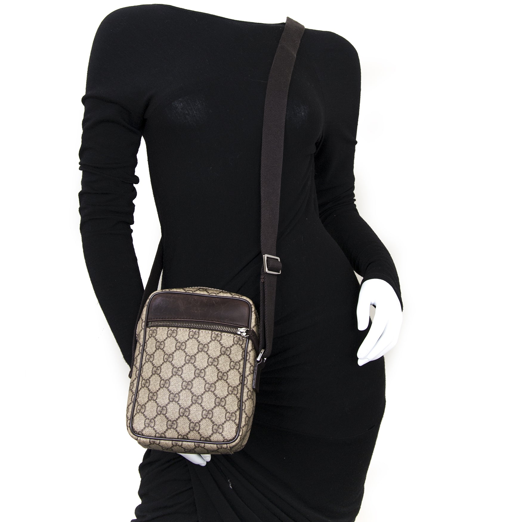 Achetez secur en ligne votre sac Gucci Guccisima Crossbody Shoulder Bag pour le meilleur prix