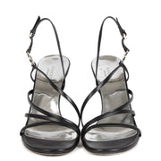 Authentic secondhand Gucci Strappy Sandal Heels - Size 37,5 designer shoes pumps stiletto's strappy sandals designer bags accessories vintage webshop fashion fashionista safe secure online shopping worldwide shipping