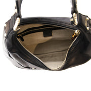Tweedehands Gucci zwart Amalfi Hobo Horsebit schoudertas bij Labellov.