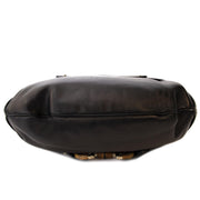 Secondhand Gucci Black Amalfi Hobo Horsebit Shoulder Bag