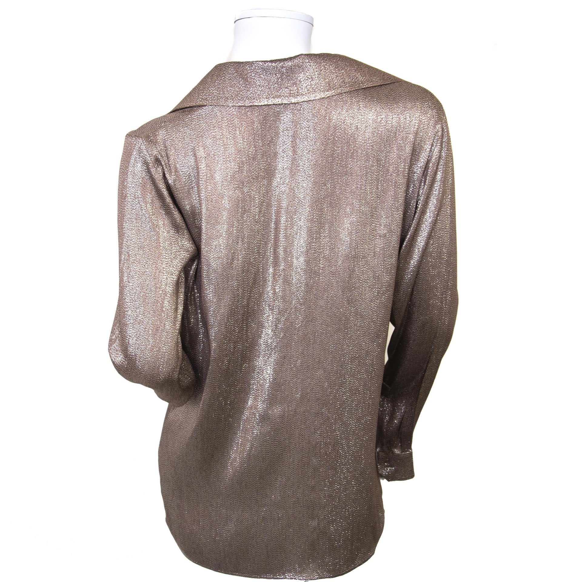 Gucci Silk Shimmer Blouse