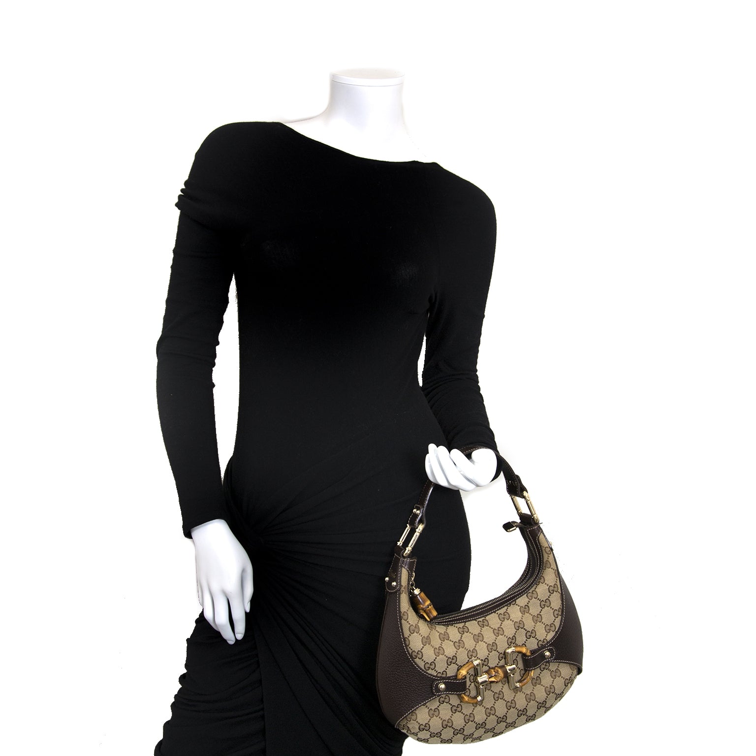 koop Gucci Monogram Amalfi Shoulderbag bij labellov antwerpen
