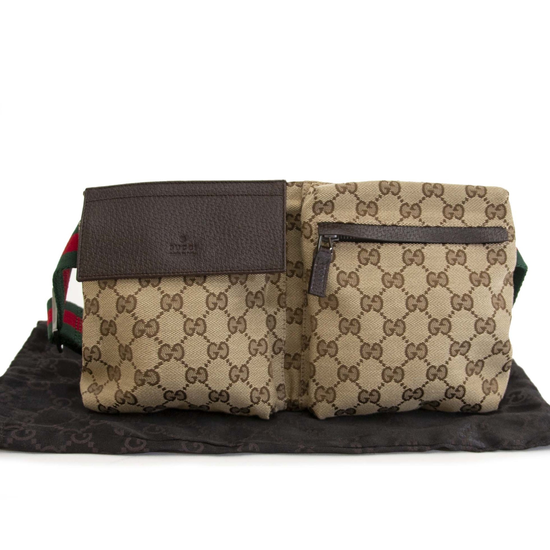 skip the waitinglist shop safe online Gucci Monogram Waist Bag