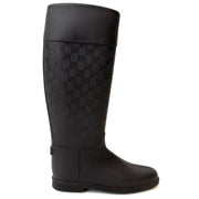 Gucci Monogram Rubber Boots for the best price at Labellov secondhand