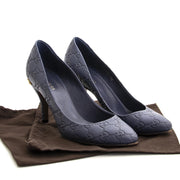Gucci Navy Monogram Pumps kopen en verkopen aan de beste prijs