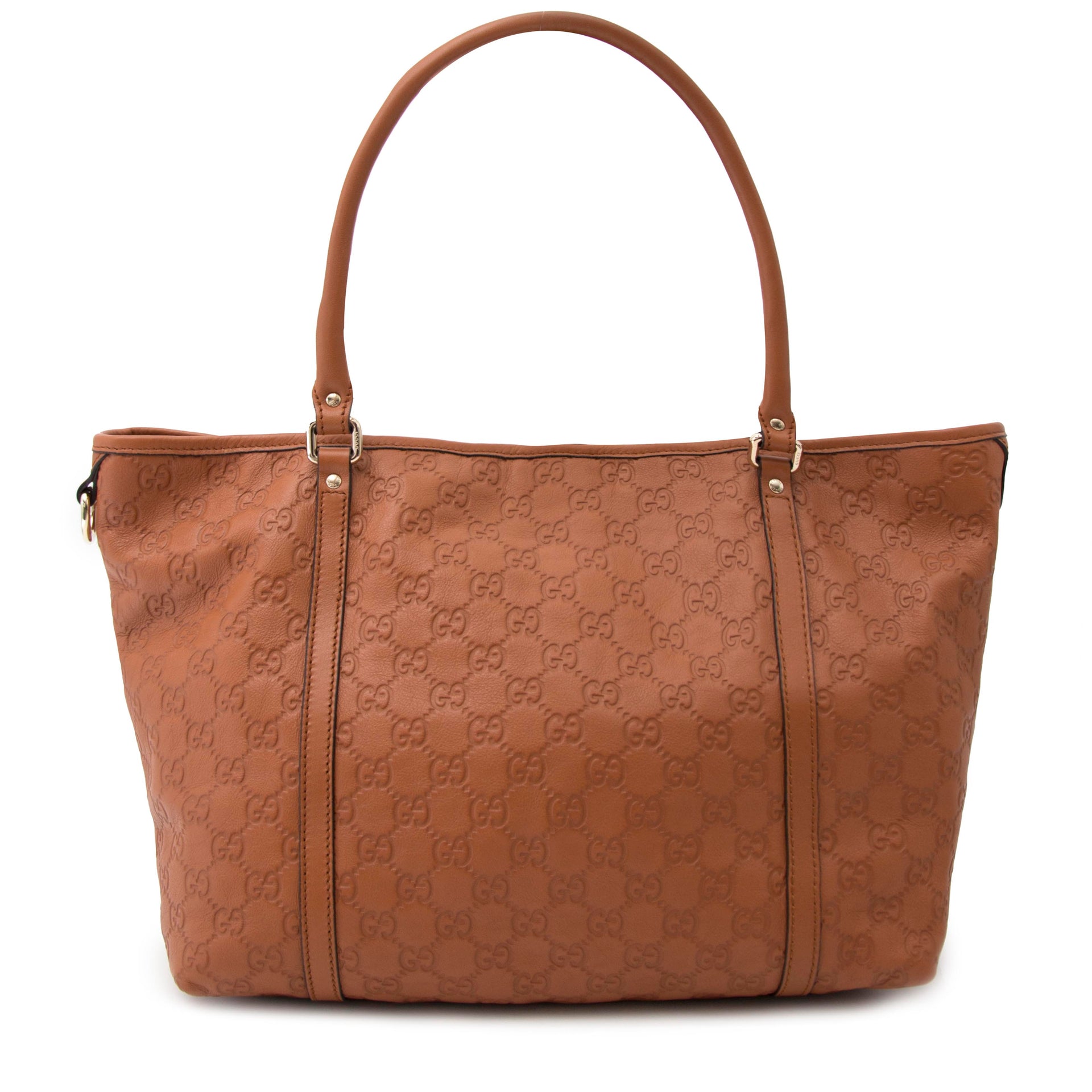 acheter en ligne pour le meilleur prix Gucci Cognac Monogram Shopper