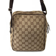 Gucci Monogram Supreme Messenger Schouder Tas nu te koop bij labellov vintage mode webshop belgië
