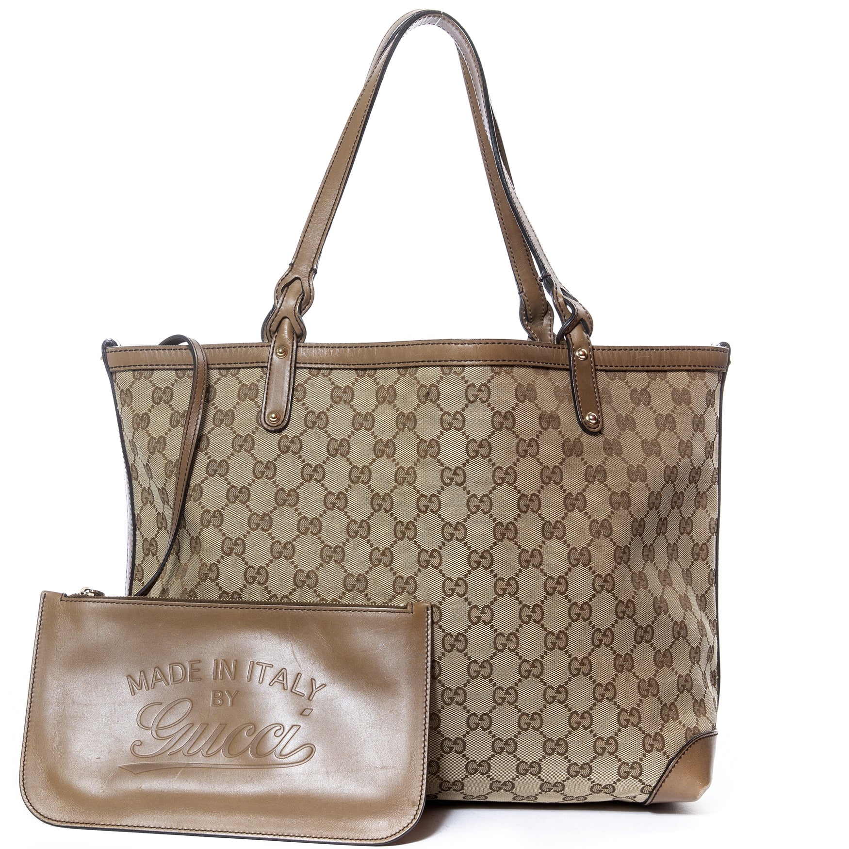 Gucci Monogram Canvas Shopper