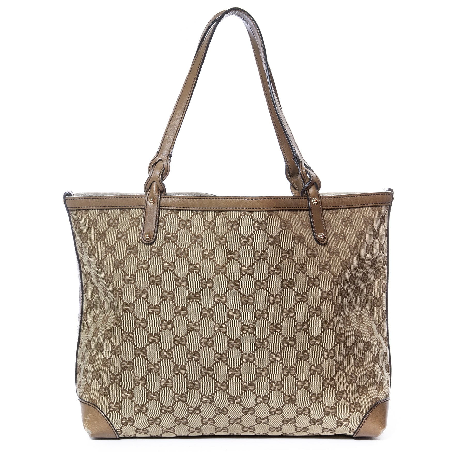 Gucci Monogram Canvas Shopper