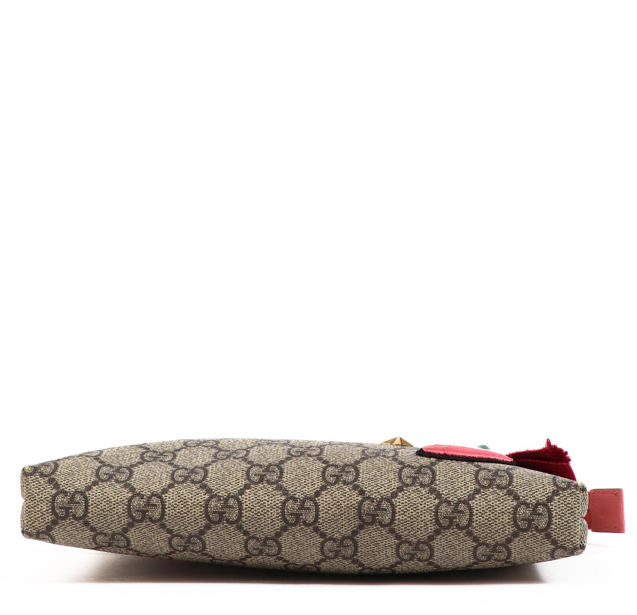 Gucci Monogram Patches Pochette Clutch Tas