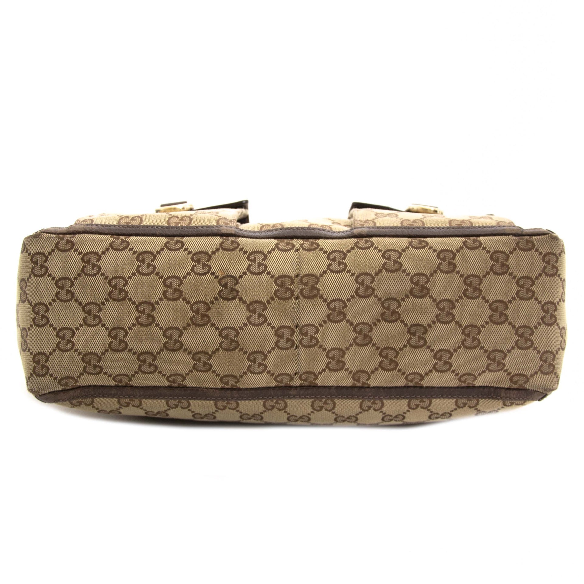 gucci monogram abbey bag now for sale at labellov vintage fashion webshop belgium for the lowest price