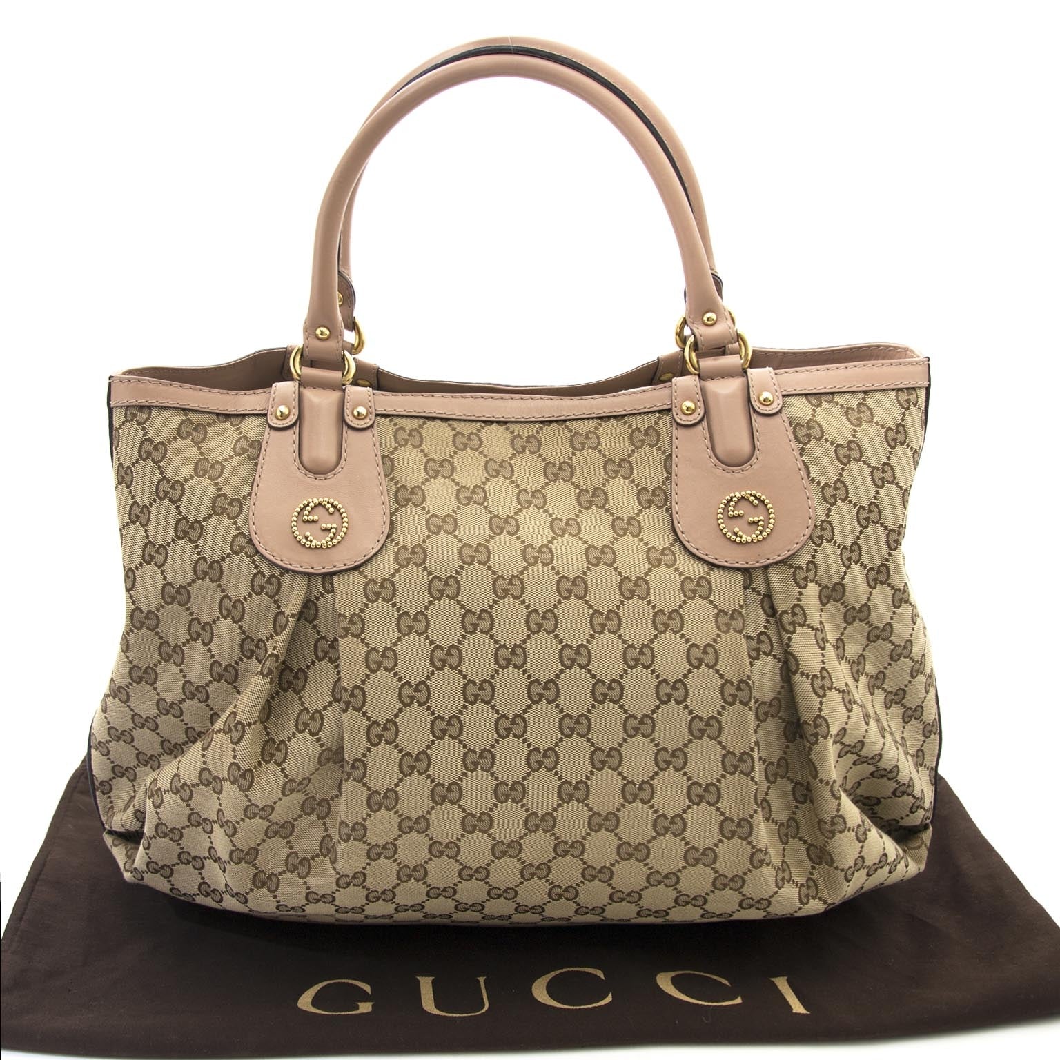 Gucci Monogram Shopper Nude Lining nu online bij labellov.com tegen de beste prijs