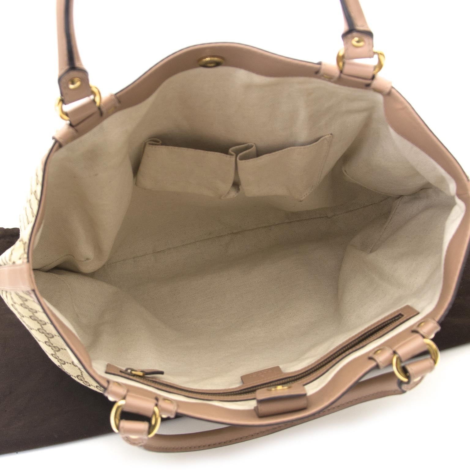 Gucci Monogram Shopper Nude Lining en ligne chez labellov.com pour le meilleur prix
