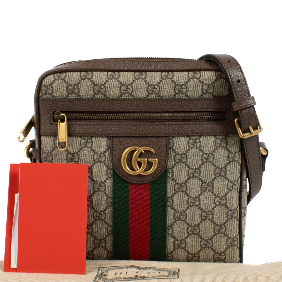 shop 100% authentic second hand Gucci Ophidia Small Messenger Bag on Labellov.com