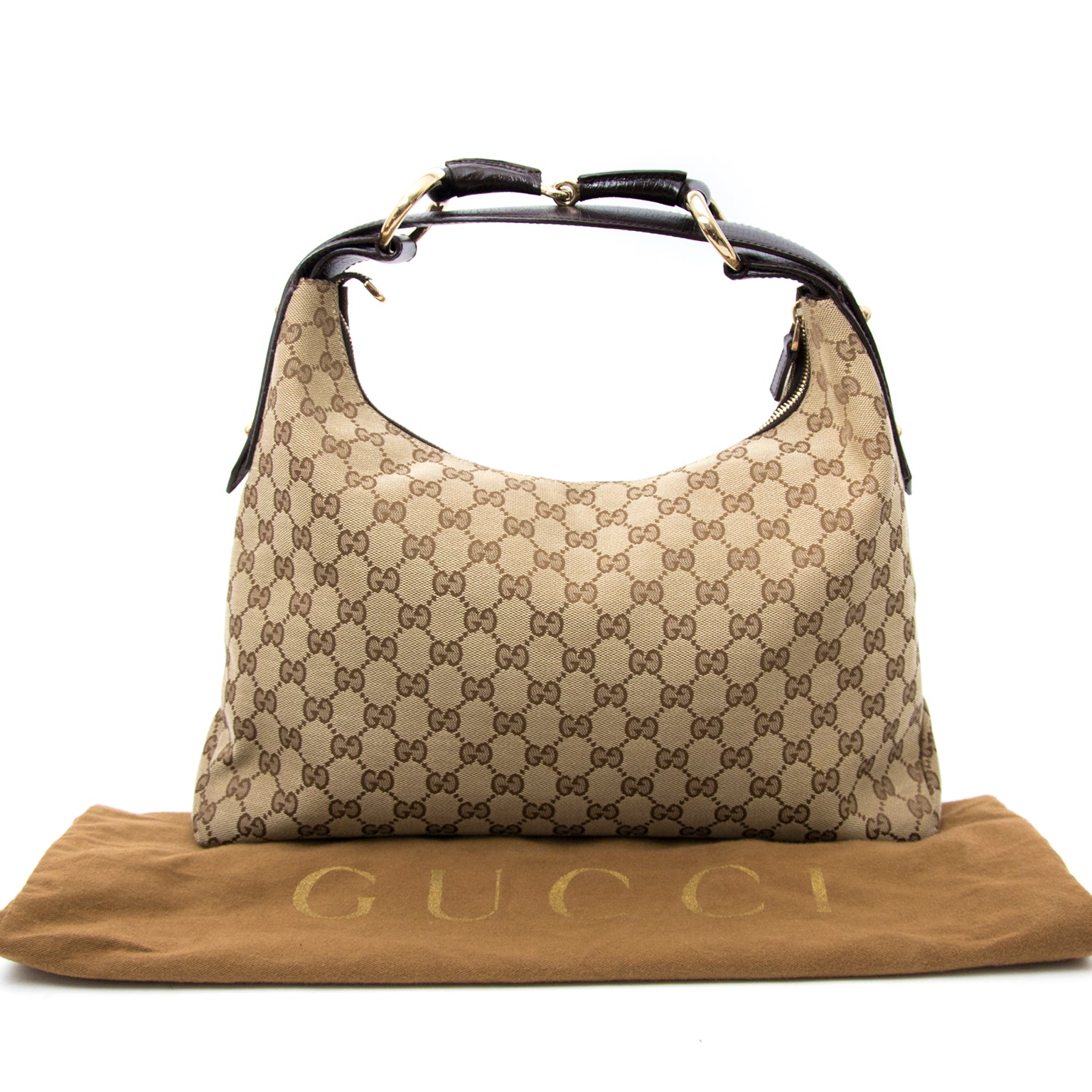 comme neuf sac a main Gucci Monogram Hobo Bag Anvers et en ligne