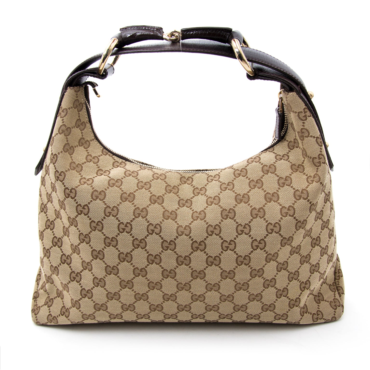 real real luxury bags Gucci Monogram Hobo Bag antwerp Belgium