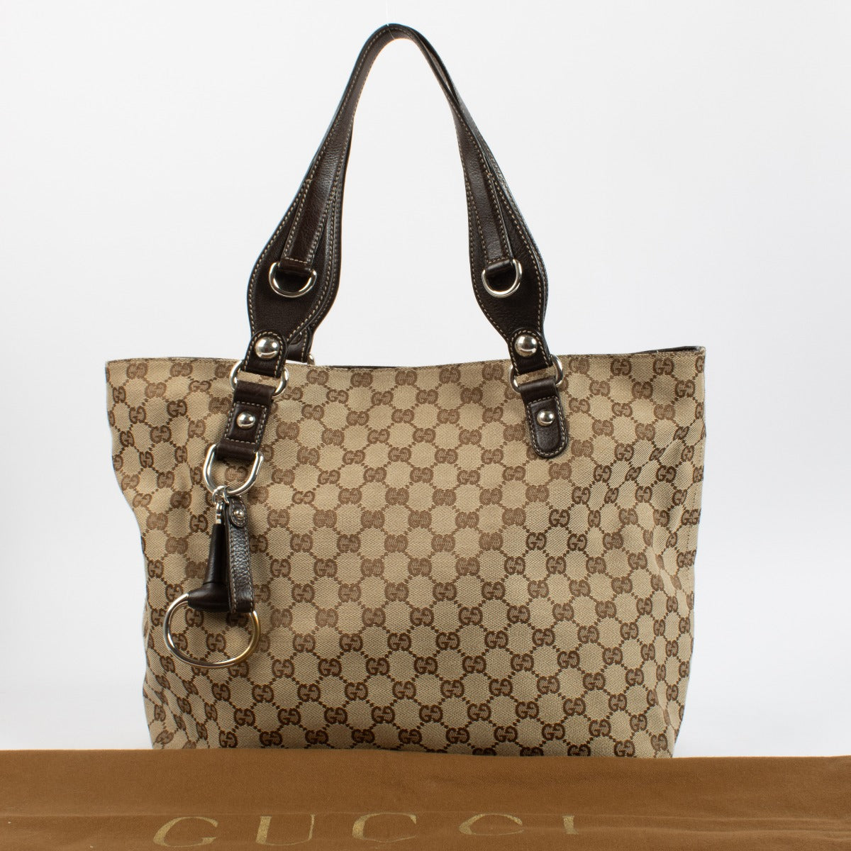 shop 100% authentic second hand Gucci GG Canvas Tote Bag on Labellov.com