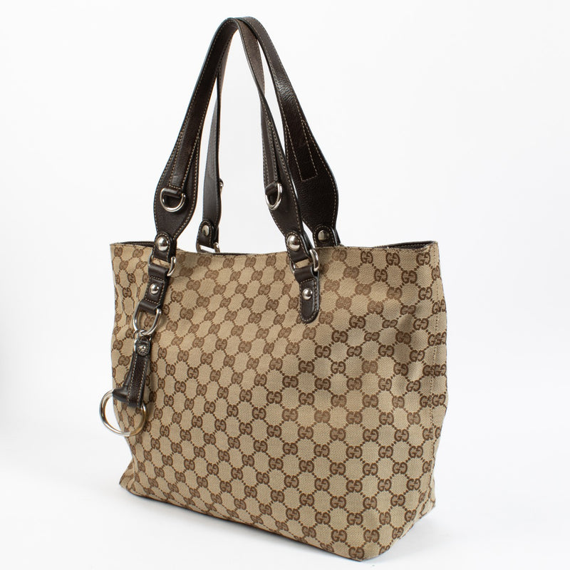shop 100% authentic second hand Gucci GG Canvas Tote Bag on Labellov.com