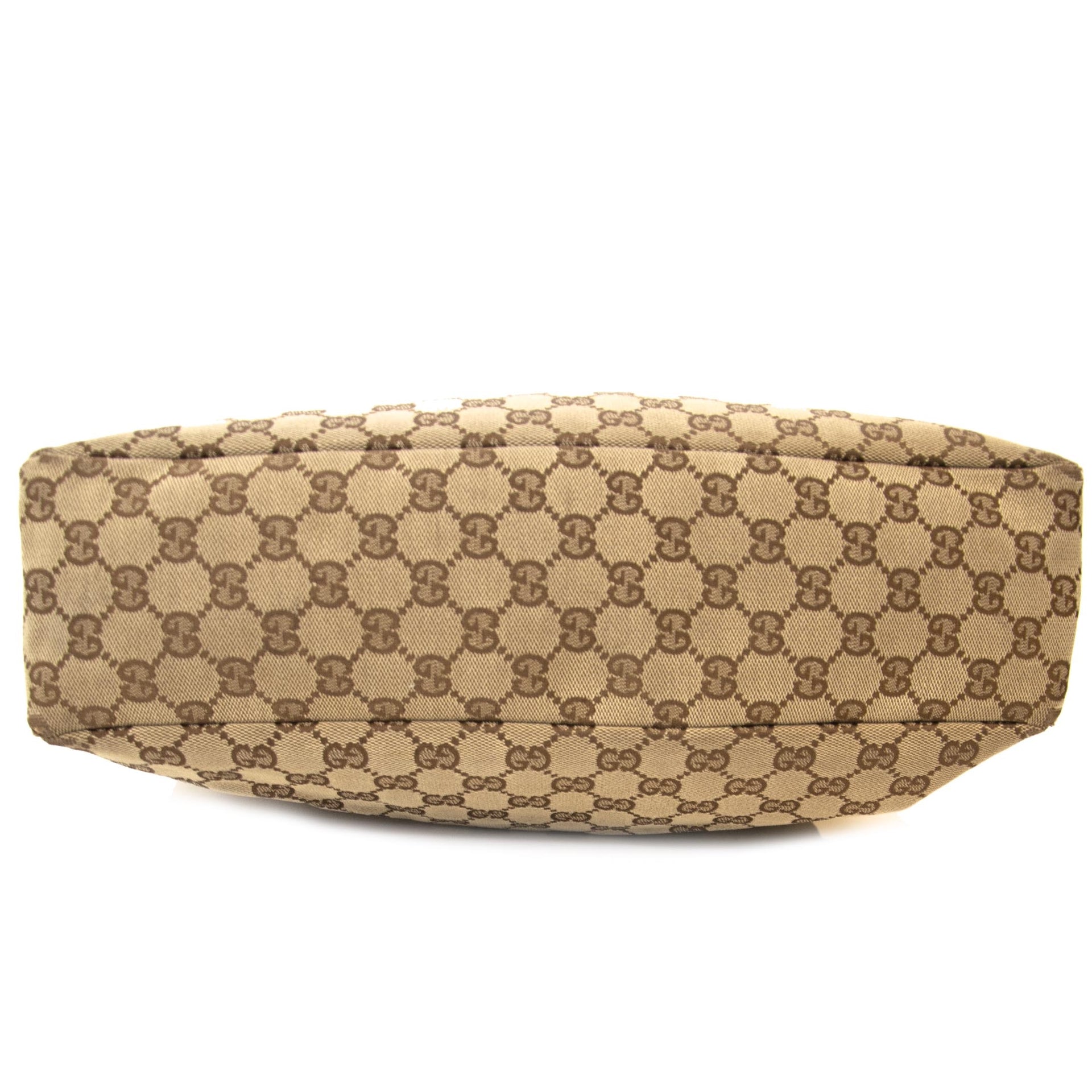 Buy authentic secondhand Gucci beige Hobo bag at the right price at labellov.