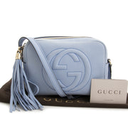 koop jou Gucci Nubuck Small Soho Disco Bag veilig online