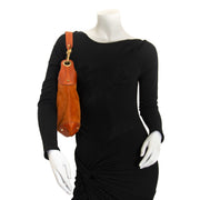 Gucci Orange Suede Jackie Bag now for sale at labellov vintage fashion webshop belgium