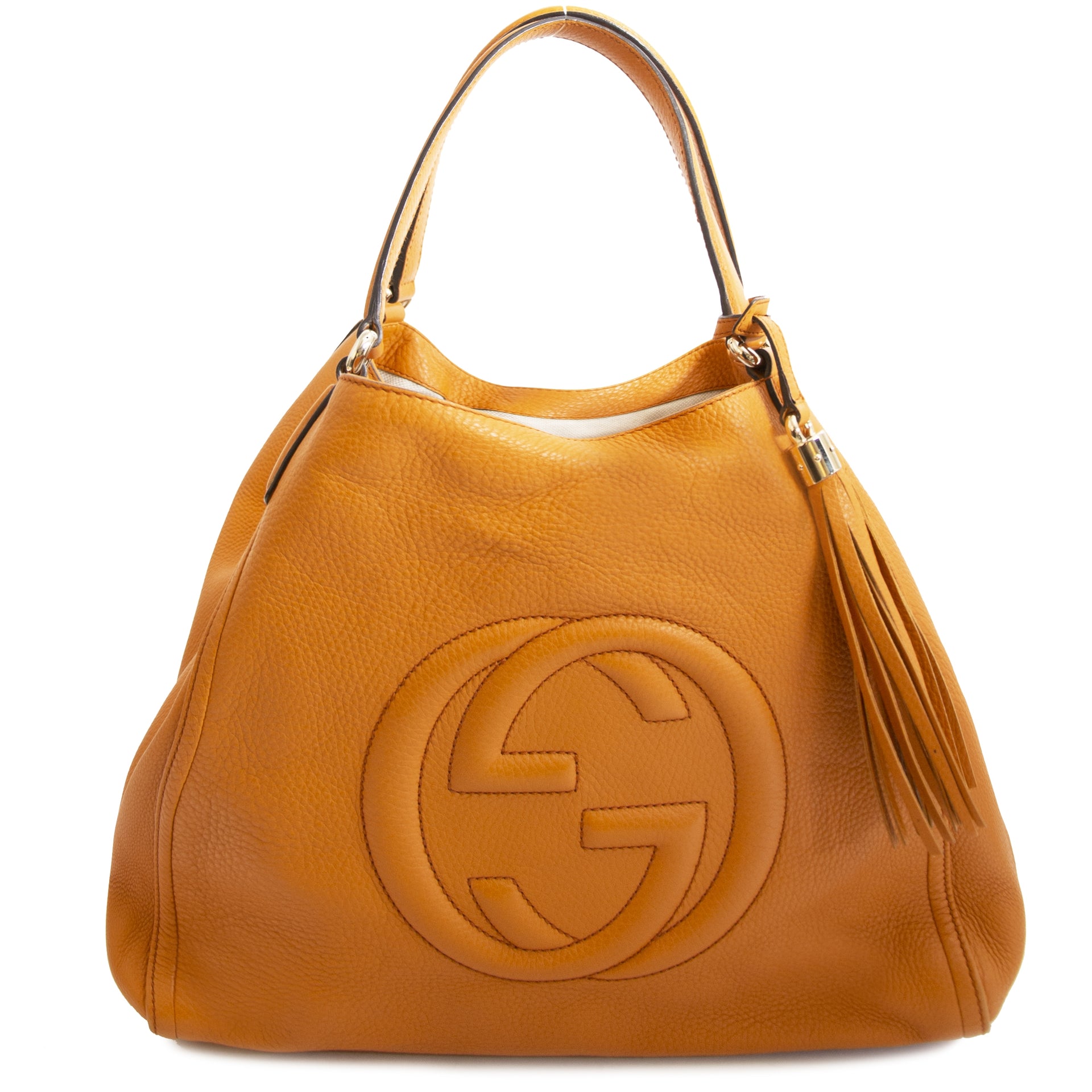 Gucci Orange Soho Shoulder Bag online available at the best price Koop en verkoop