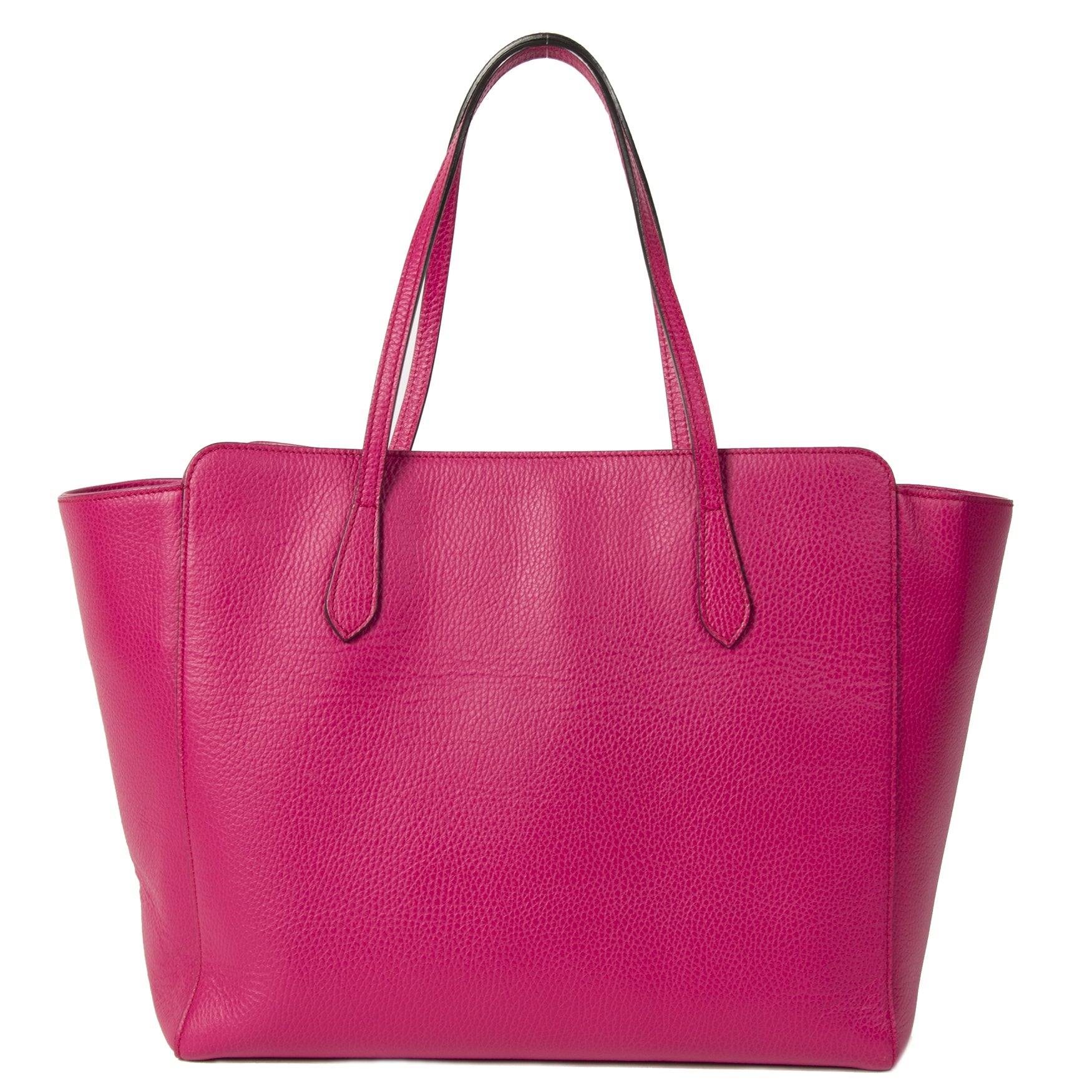 Gucci Roze Leren Shopper Tas