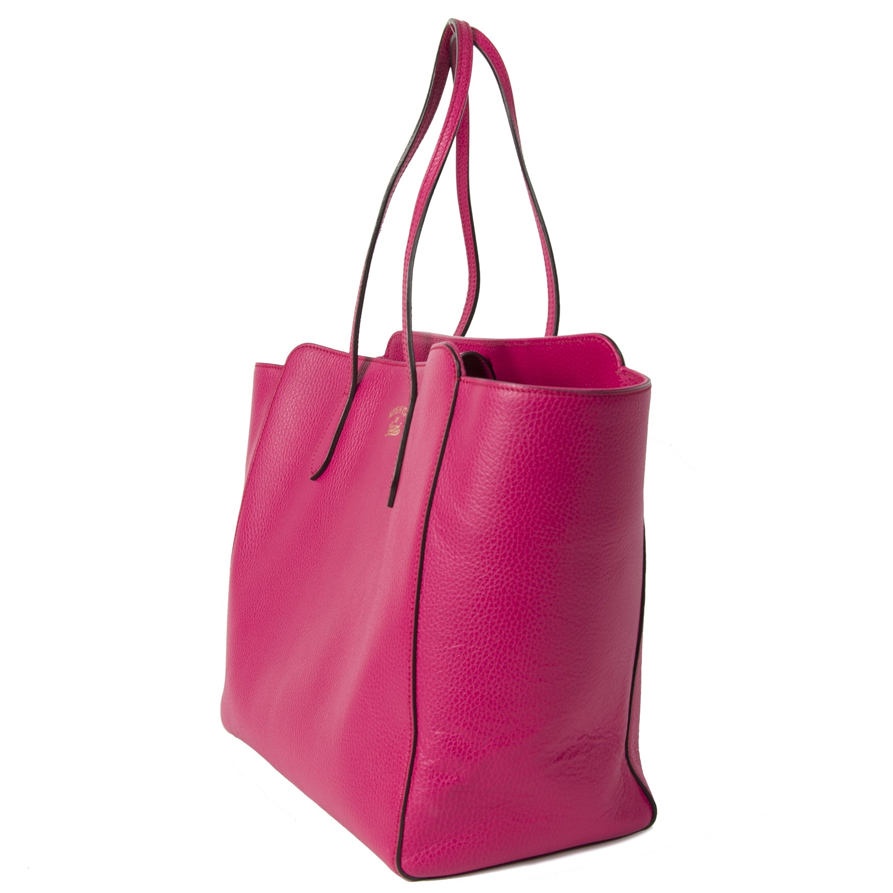 Gucci Roze Leren Shopper Tas
