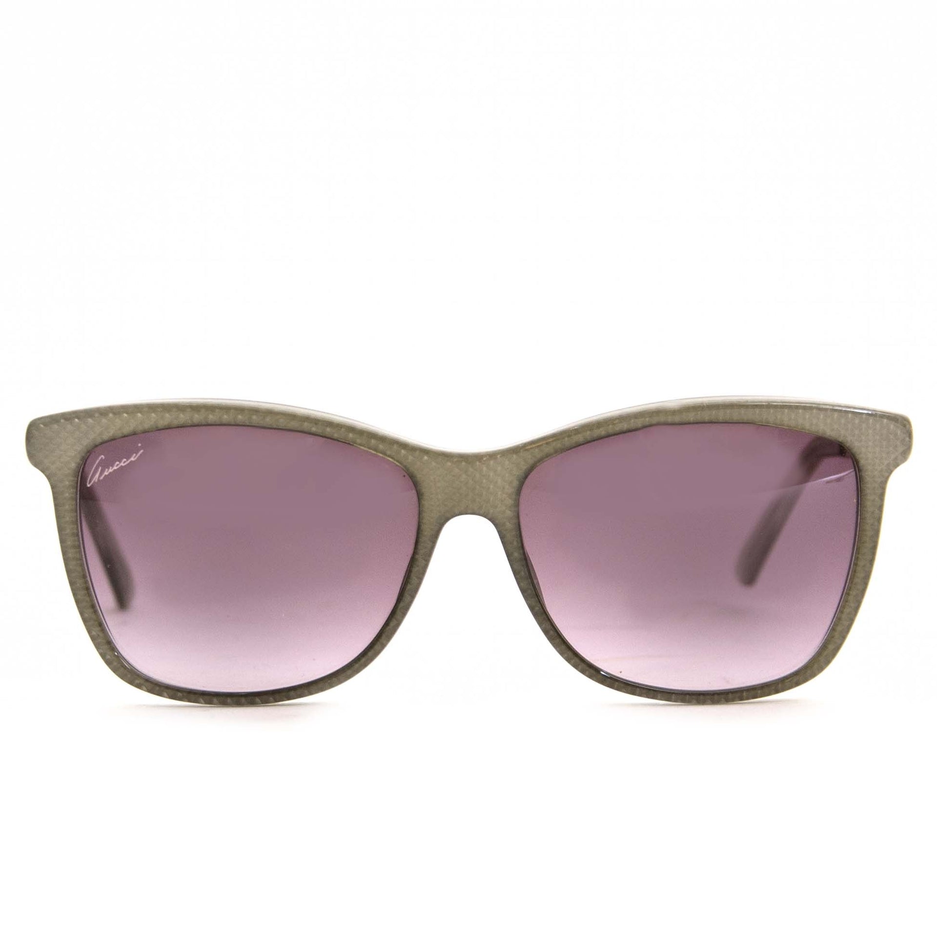 Gucci Grey Cat Eye Sunglasses