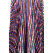 Gucci Multicolor Plissé - Lurex Midi Skirt - Size it 44