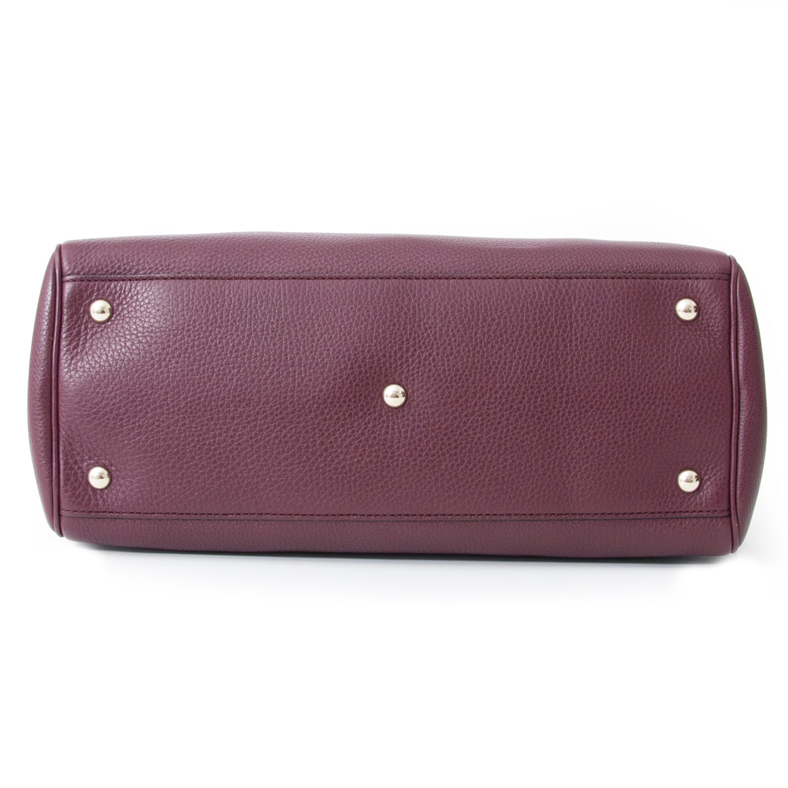 Authentieke Gucci Burgundy Bamboo Tote voor de juiste prijs bij LabelLOV vintage webshop. Veilig online winkelen. Luxe, vintage, mode. Antwerpen, België.